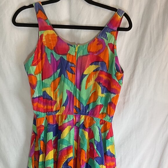 California Girl Vibrant Color Dress - Picture 2 of 3
